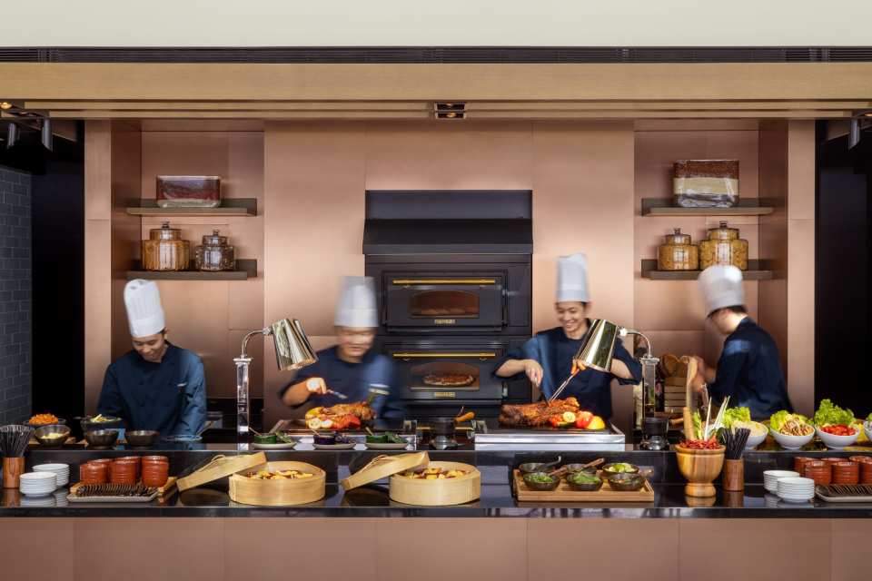 尖沙咀｜香港麗晶酒店 Regent Hong Kong｜港畔餐廳 Harbourside｜自助午餐・自助晚餐