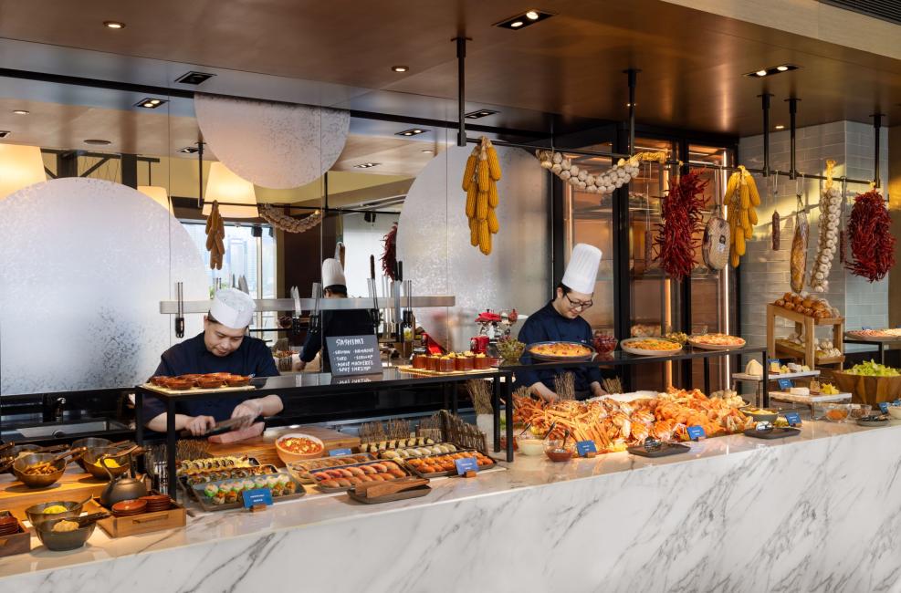 尖沙咀｜香港麗晶酒店 Regent Hong Kong｜港畔餐廳 Harbourside｜自助午餐・自助晚餐