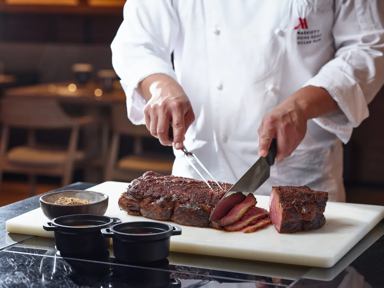 香港海洋公園萬豪酒店自助餐 Hong Kong Ocean Park Marriott Hotel｜海灣餐廳 Marina Kitchen｜自助午餐、自助晚餐