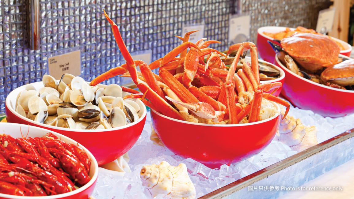 荃灣西如心酒店自助餐｜Café Circles ｜冰鎮海鮮 ｜自助午餐、晚餐